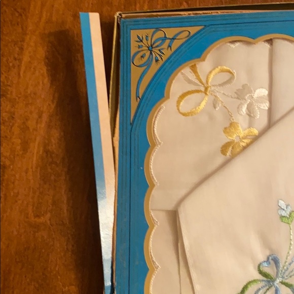 Vintage Hankies Fruit of the Loom Boxed  NWT - Picture 4 of 6